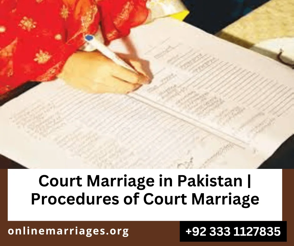 Court Marriage Procedures