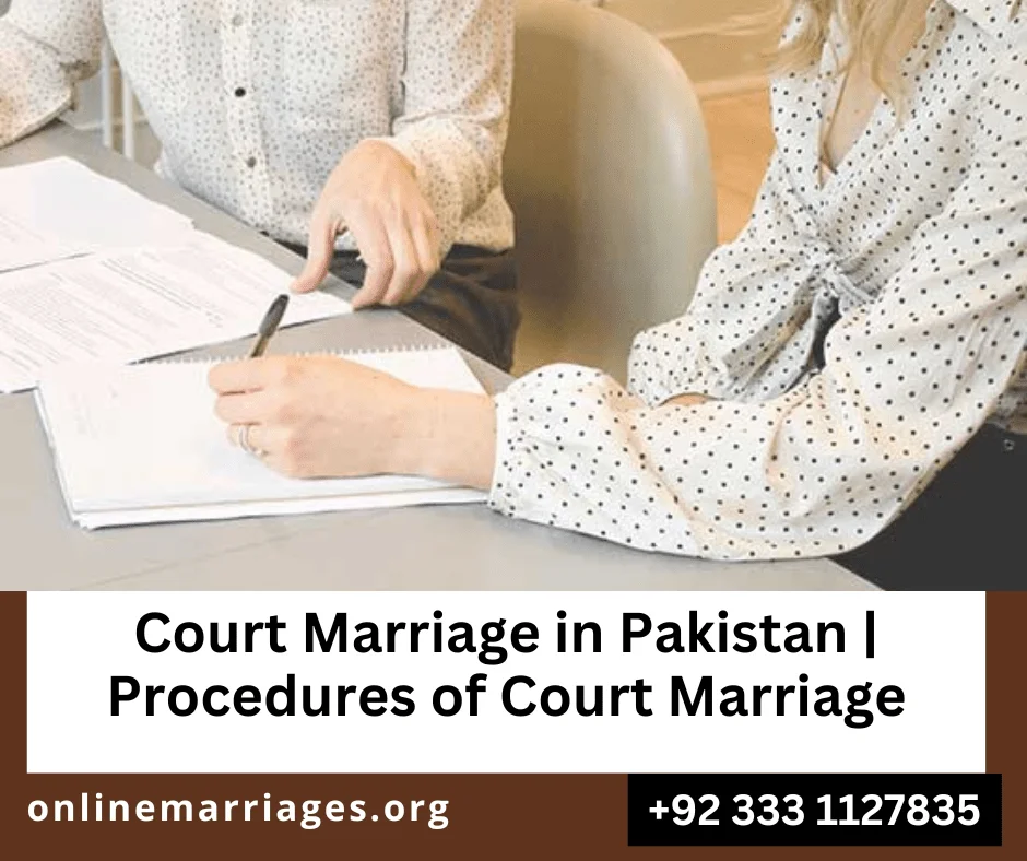 Court Marriage Procedures